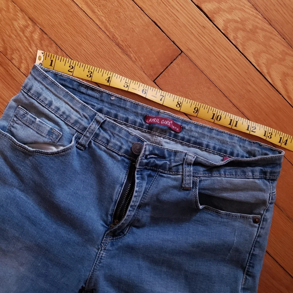 April Girl Ankle Jeans Size 7 - Picture 7 of 8
